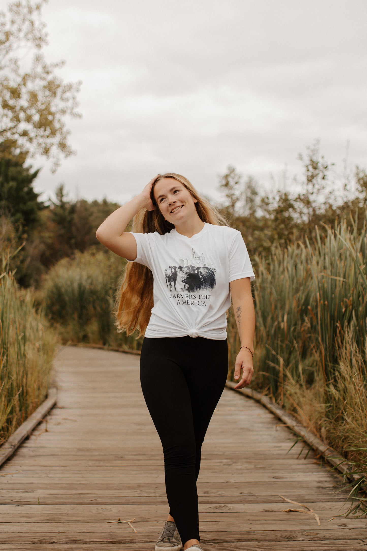 Farmers Feed America Graphic Tee