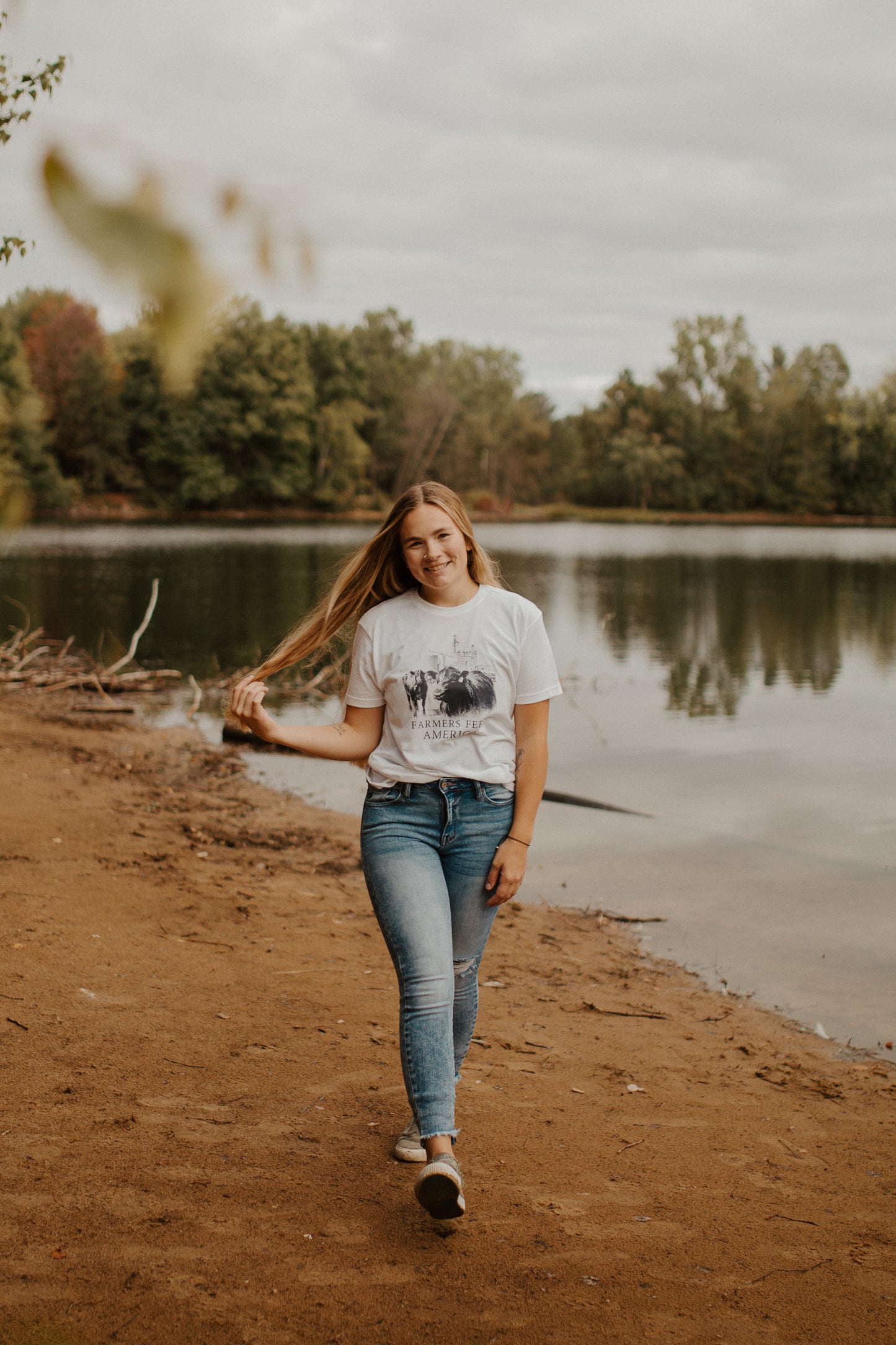 Farmers Feed America Graphic Tee