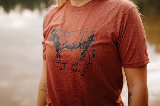 Eat Beef Graphic Tee