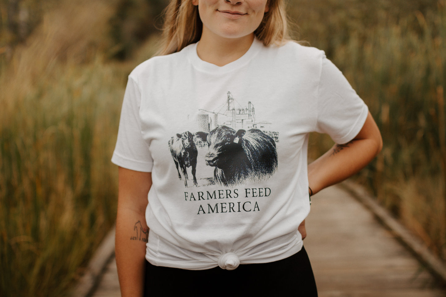 Farmers Feed America Graphic Tee